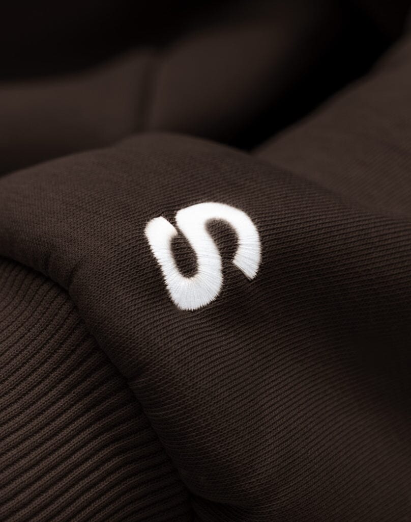 BASIC HOODIE (BROWN) - Image 6