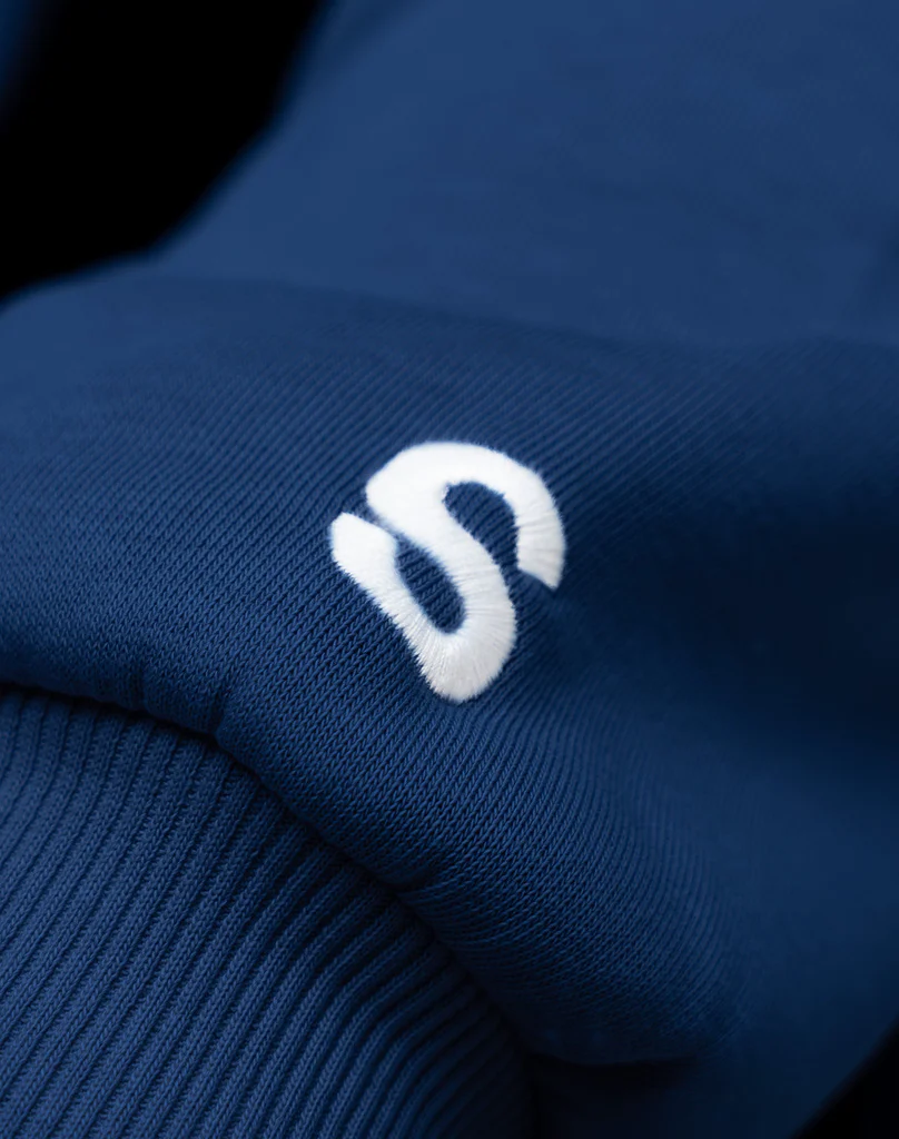 BASIC HOODIE (DARK BLUE) - Image 6