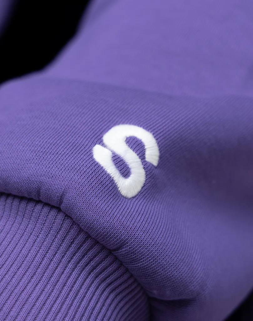 BASIC HOODIE (DARK PURPLE) - Image 7